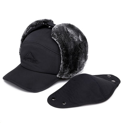 Elderly Windproof Cotton-Padded Warm Hats: Cozy Protection - Urban Caps 