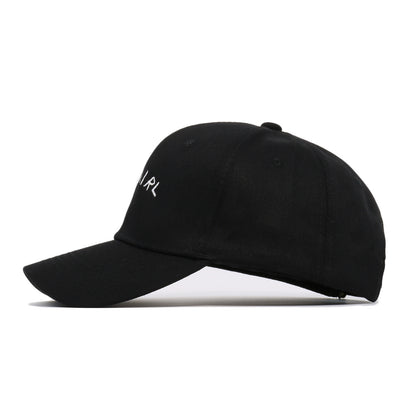BABYGIRL Letter Embroidered Baseball Cap Spring New Product Cap Outdoor Sports Sun Visor - Urban Caps 