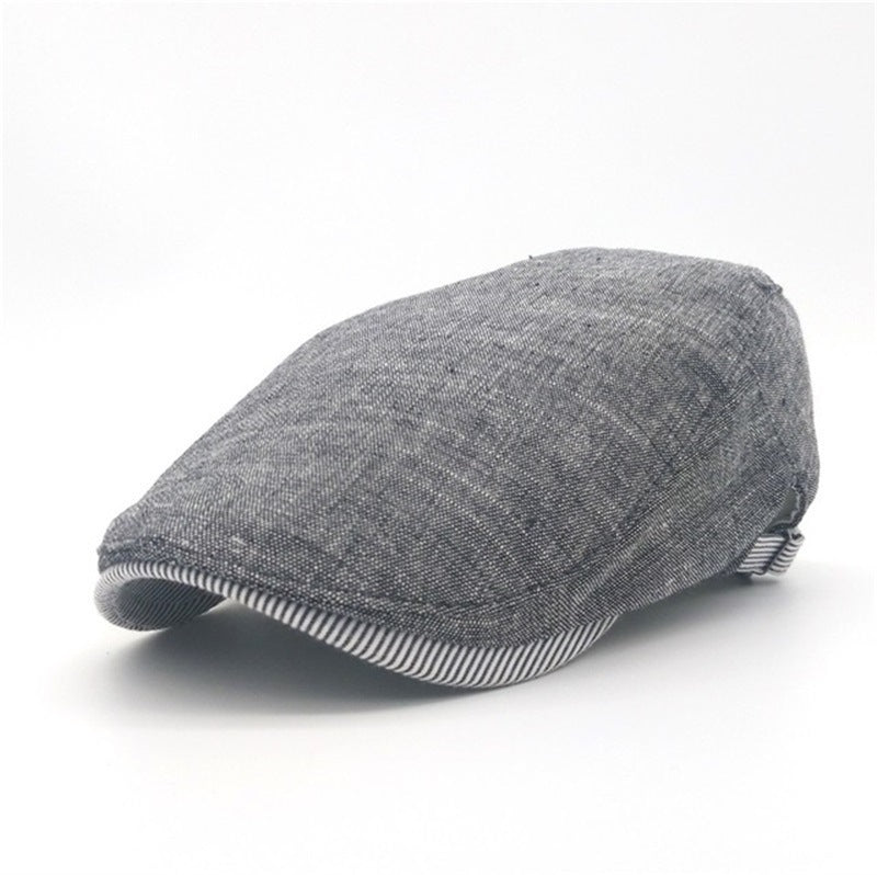 Cotton And Linen Beret Men - Urban Caps 