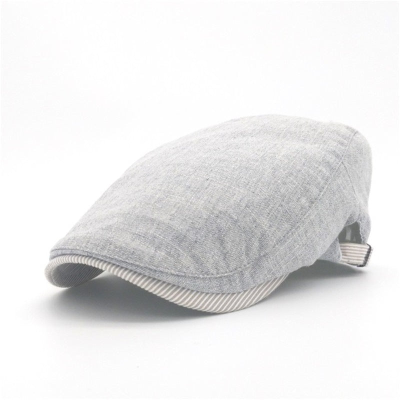 Cotton And Linen Beret Men - Urban Caps 