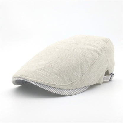 Cotton And Linen Beret Men - Urban Caps 