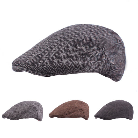 Men's Creative Cotton Simple Beret - Urban Caps 