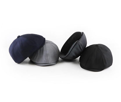 Men's And Women's Solid Color Retro Beret - Urban Caps 