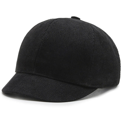 Fashion short brim caps solid color baseball cap - Urban Caps 