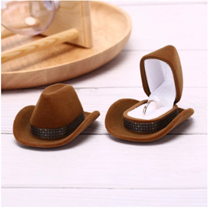 Western Cowboy Hat Jewelry Packaging Jewelry Box - Urban Caps 