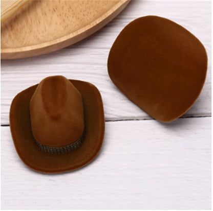 Western Cowboy Hat Jewelry Packaging Jewelry Box - Urban Caps 