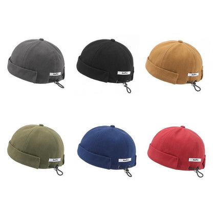 Creative Letters Drawstring Landlord Hat - Urban Caps 