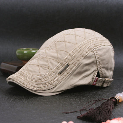 Men'S Monochrome Beret Youth Leisure Outing - Urban Caps 