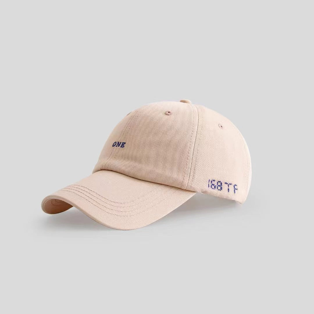 Letter Embroidered Baseball Cap - Urban Caps 