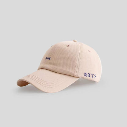 Letter Embroidered Baseball Cap - Urban Caps 