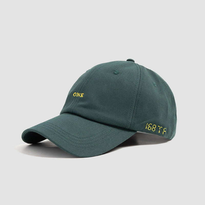 Letter Embroidered Baseball Cap - Urban Caps 