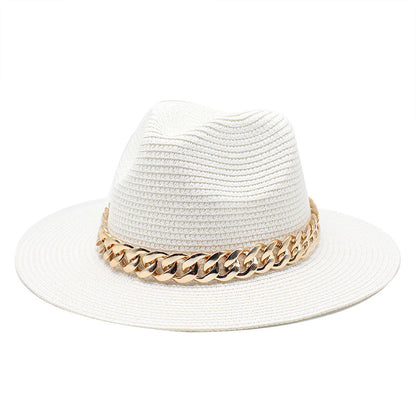 Men's Beach-Ready Khaki and Black Summer Hat - Urban Caps 
