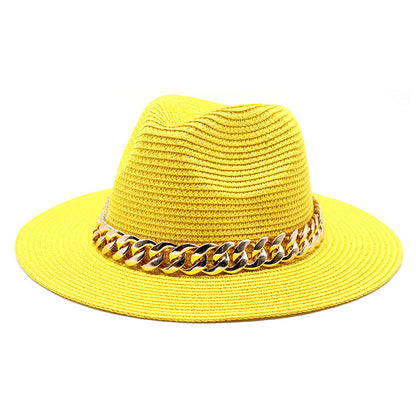 Men's Beach-Ready Khaki and Black Summer Hat - Urban Caps 
