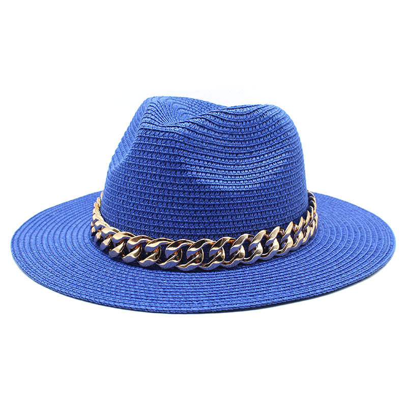 Men's Beach-Ready Khaki and Black Summer Hat