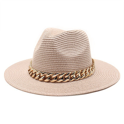 Men's Beach-Ready Khaki and Black Summer Hat - Urban Caps 