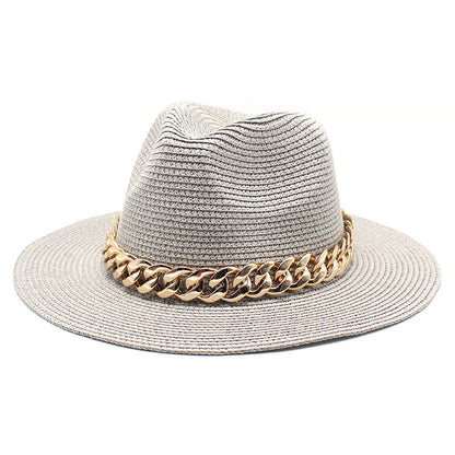 Men's Beach-Ready Khaki and Black Summer Hat - Urban Caps 