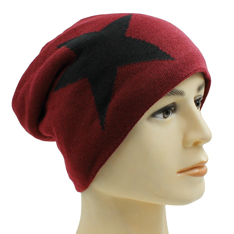 Knitted Windproof Hooded Winter Cap: Stay Warm and Cozy