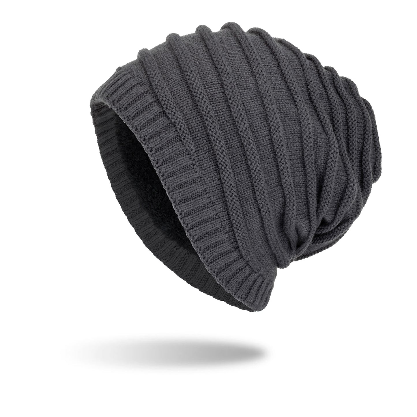 Men's Plush Sweater Hat with Ear Guards: Outdoor Warmth and Comfort
