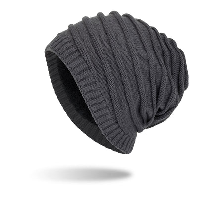 Men's Plush Sweater Hat with Ear Guards: Outdoor Warmth and Comfort - Urban Caps 