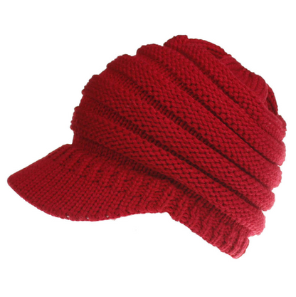 Cozy Knit Ponytail Beanies for Women: Autumn-Winter Warmth - Urban Caps 