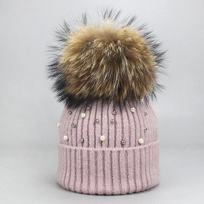 Pearl woolen hat - Urban Caps 