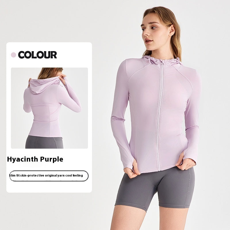 Women’s Slim Fit UV Protection Hooded Jacket NZ | Lightweight Sun Protection with Thumb Holes