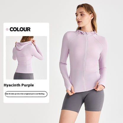 Women’s Slim Fit UV Protection Hooded Jacket NZ | Lightweight Sun Protection with Thumb Holes