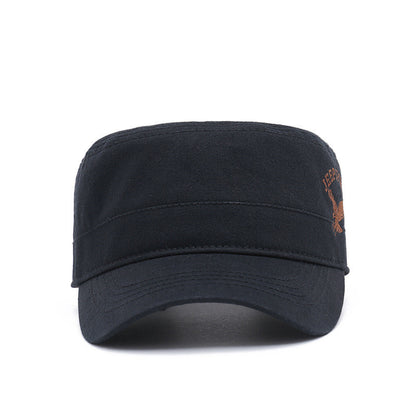 Men’s Casual Flat Cap – Cotton Jacquard Stitch Cap | Adjustable Fit - Urban Caps 