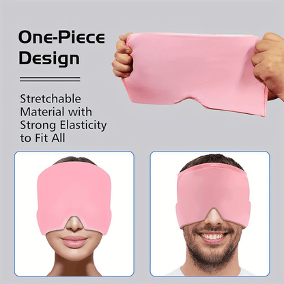 Ice Compress Headache Eye Mask: Soothing Relief for Migraines and Stress - Urban Caps 