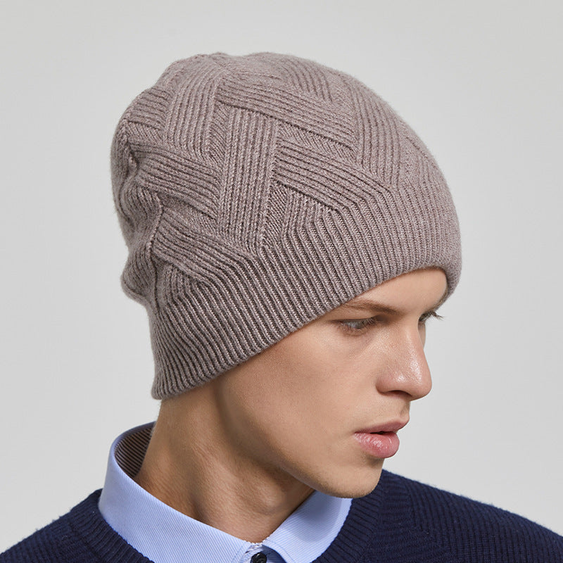 Basic Men's Outdoor Fleece Warm Knitted Hat - Urban Caps 