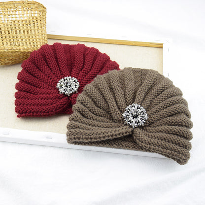 Round Beads Accessories Hat Woolen Hat Knitted Hat Bohemian Toe Cap - Urban Caps 