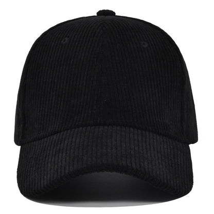 Fashion Corduroy All-matching Peaked Cap Men - Urban Caps 