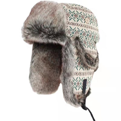 Men's Plus Velvet Cycling Wind and Cold Ear Protection Hat: Warmth for Outdoor Adventures - Urban Caps 