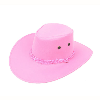 Cowboy Hat Spring And Summer Outdoor Sun Hat Men's Horse Riding Beach Hat - Urban Caps 