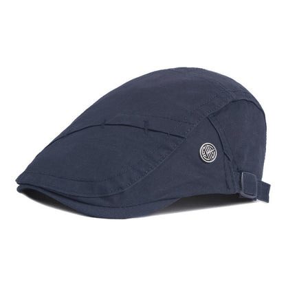 Retro Literary Casual Personality Stitched Beret - Urban Caps 