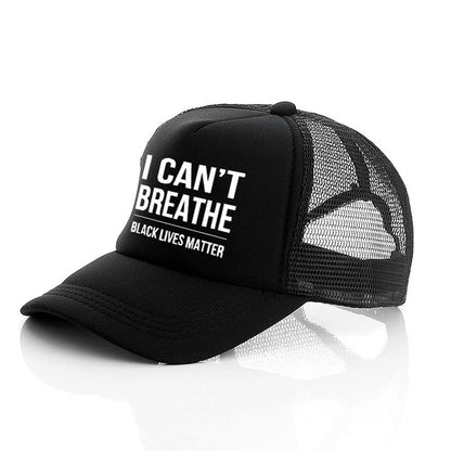 I can't Breathe Printed baseball caps - Urban Caps 