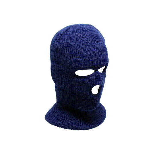 EVAN – Acrylic Rib Knit Balaclava with Eye Opening