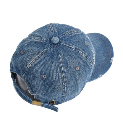 Retro Make Old Ripped Letters Baseball Hat - Urban Caps 