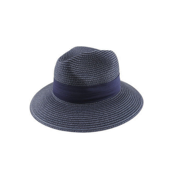 Lucca Paper Braid Safari Hat with Two-Pleat Band and UPF 50+ Protection