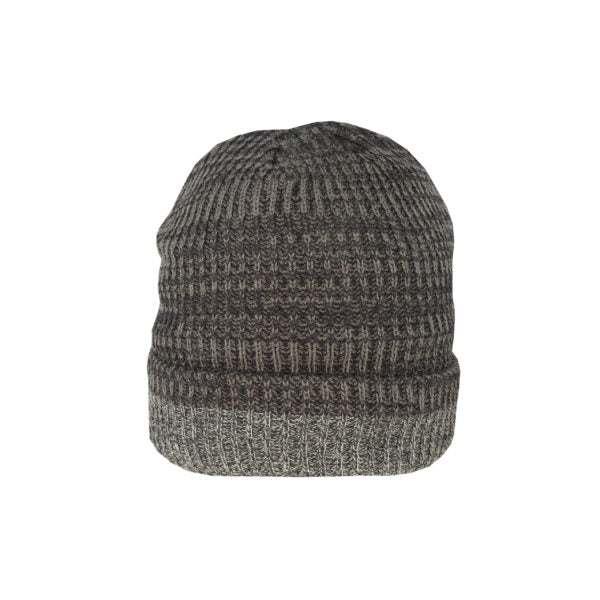 Levi Rib Knit Acrylic Beanie with Contrast Cuff and Thinsulate Lining