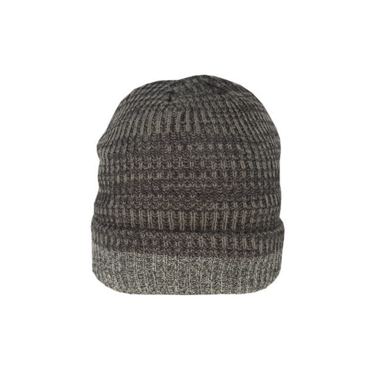 Levi Rib Knit Acrylic Beanie with Contrast Cuff and Thinsulate Lining