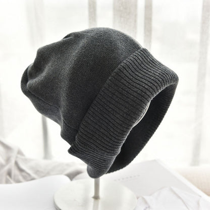 Simple Solid Color Knitted Hat: Classic Style and Warmth - Urban Caps 