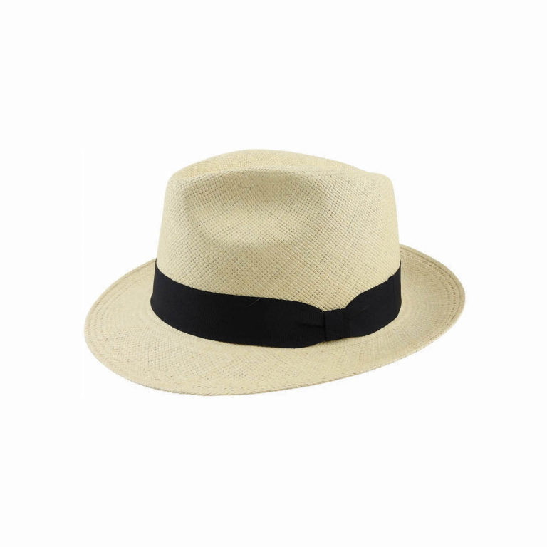 Balmain Teddy King Brisa Grade 3 Panama Hat – 6cm Brim, Handwoven Toquilla Straw