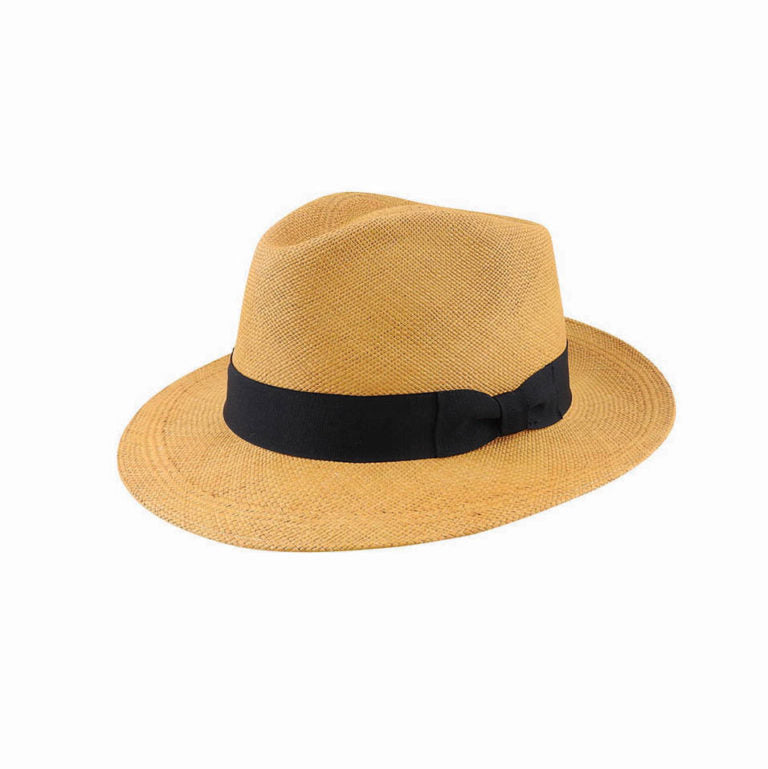 Chicago Men’s Brisa Grade 3 Ecuadorian Panama Outback Hat with Plain Band