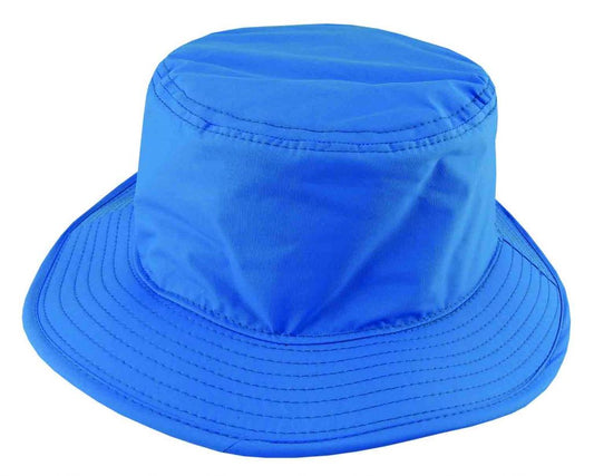 Water-Resistant Rain Hat with Wide Brim and Adjustable Fit