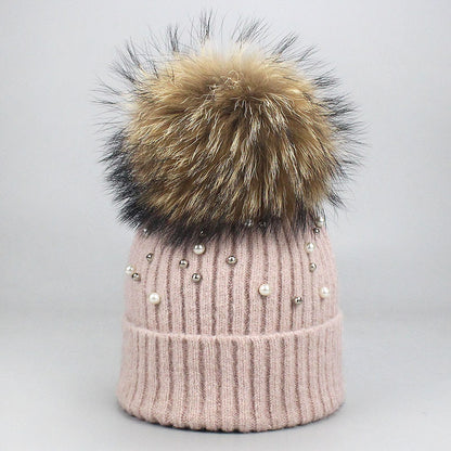 Pearl woolen hat - Urban Caps 