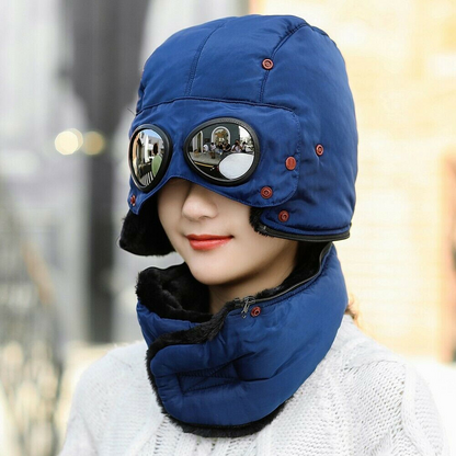 Thick Warm Hat with Plus Velvet Lining: Cozy Comfort for Winter - Urban Caps 