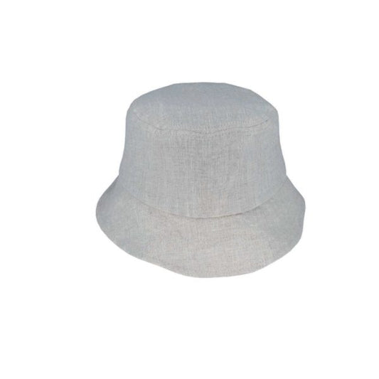 Small Brim Hemp Sun Hat with Narrow Brim and Adjustable Fit