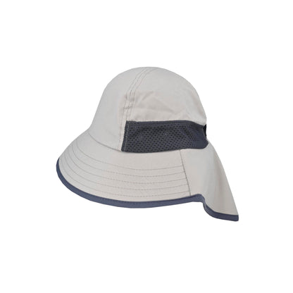 Anakie Microfibre Facesaver Legionnaire Hat with Neck Flap and Mesh Vent