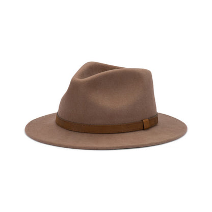 Avenel Nolan Australian Wool Felt Fedora – Water-Repellent and Crushable